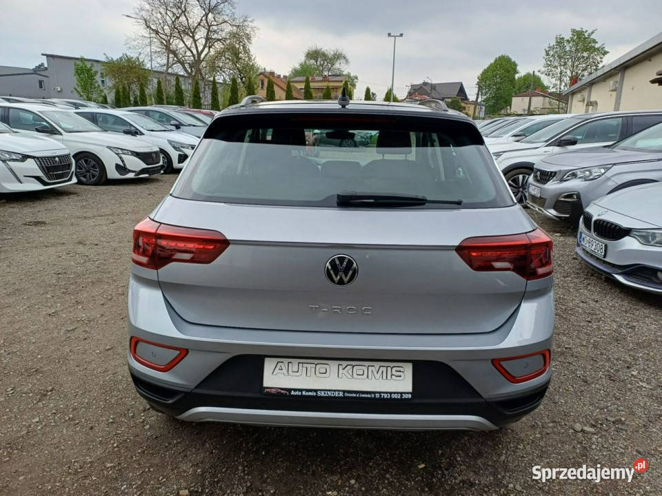 Volkswagen TRoc IQLEDY1 wł Navi Kamera Tablet małopolskie Chrzanów