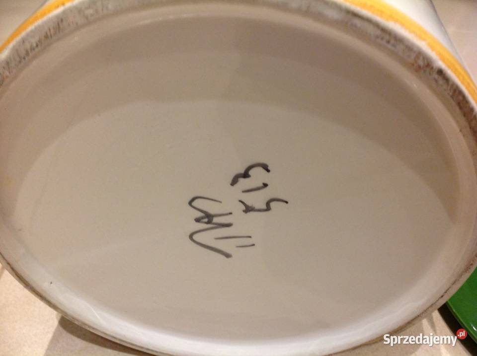 RUMTOPF GARNEK CERAMICZNY Ręcznie malowany lubuskie Nowa Sól