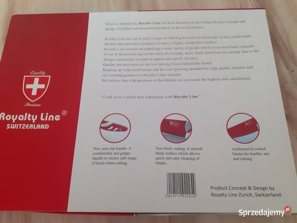 noże kuchenne komplet 7 Gdańsk