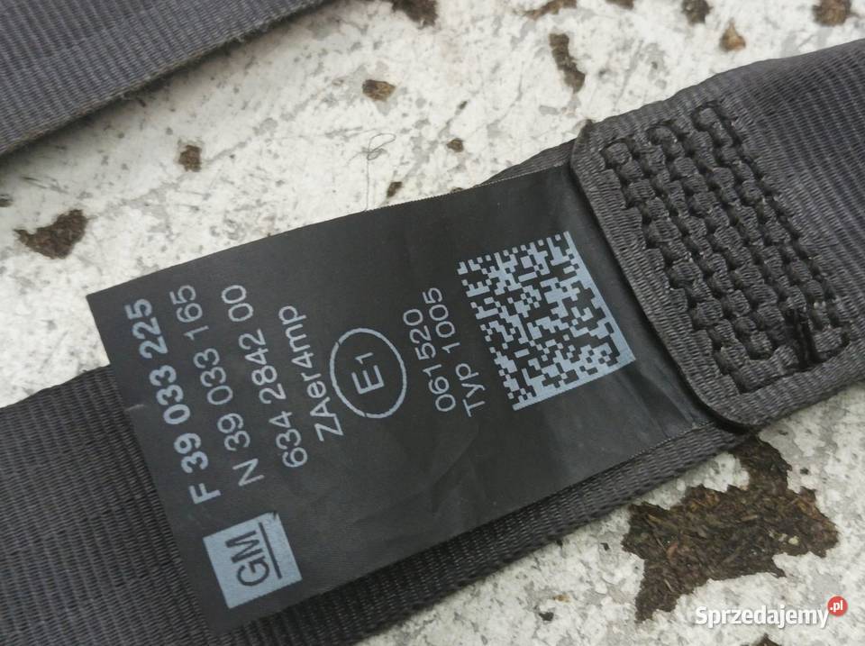 PAS BEZPIECZEŃSTWA LEWY PRZÓD KIEROWCY Opel