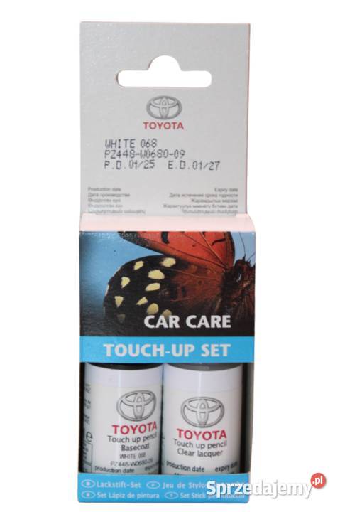 TOYOTA Lakier zaprawka 068 Solid White dolnośląskie Kąty Wrocławskie sprzedam