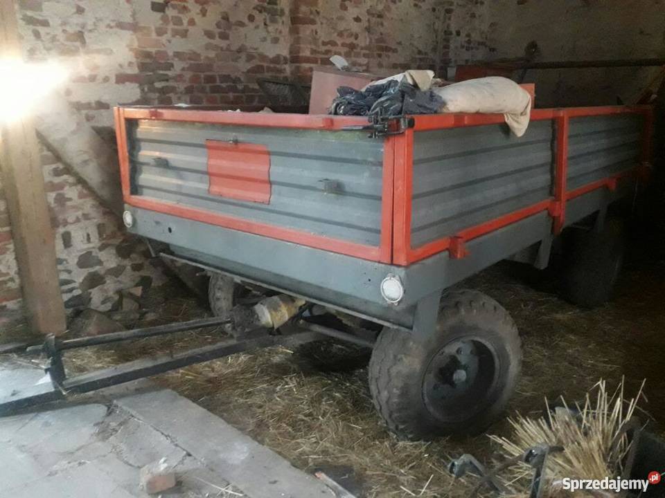 Zamie nie rozrzutnik obornika przyczepę wywrotke Żagań sprzedam