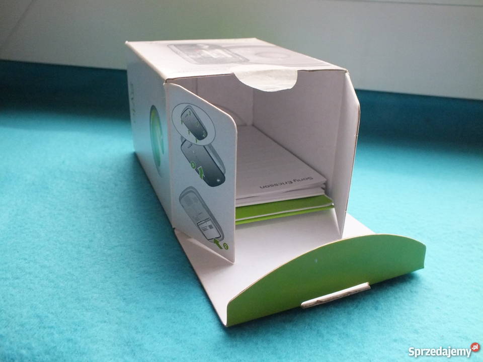 Oryginalny karon pudełko instrukcja Sony Żary sprzedam