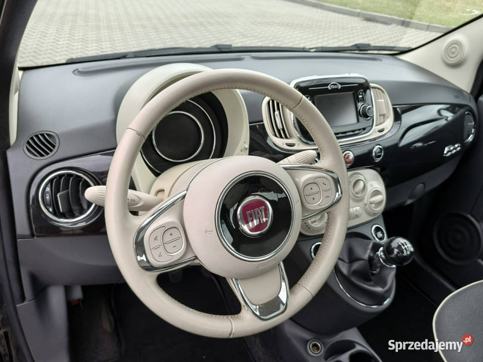 Fiat 500 12 benzyna 70 klimatyzacja panorama Kęty