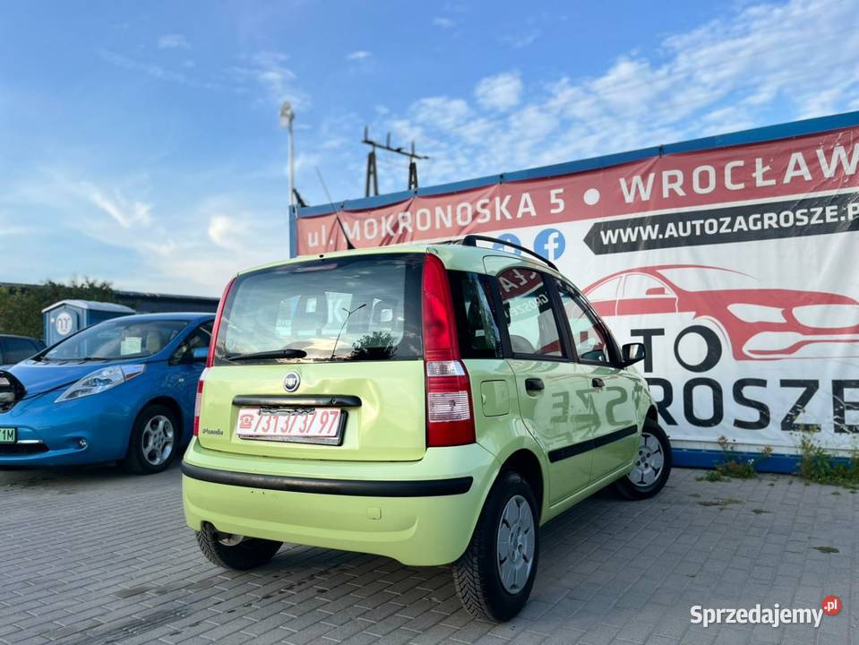 Fiat Panda 11 Benzyna2004160 Ekonomiczny Zamiana Wrocław