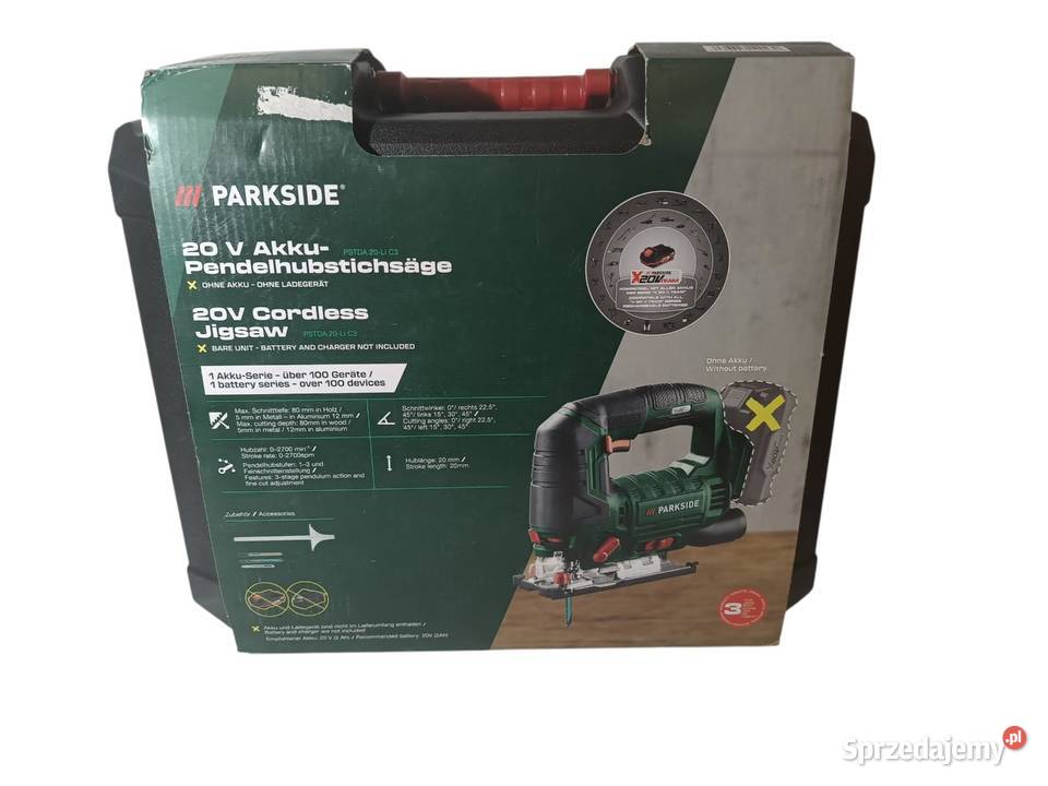Wyrzynarka PARKSIDE 20V Katowice sprzedam
