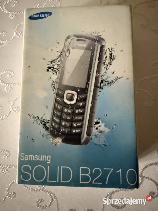 Pudełko Samsung Solid B2710 Oryginalne Retro Czerwionka-Leszczyny sprzedam