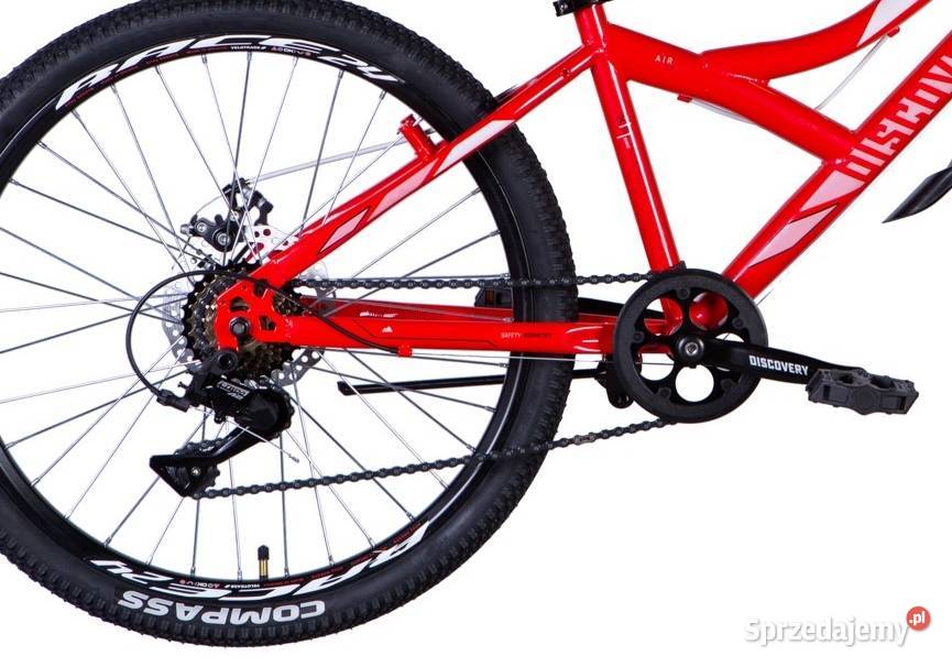 ROWER MTB GÓRSKI FLINT CZERWONY 24 130 150 Skawina