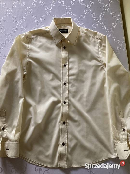 Koszula Casualowa Elegancka Slim Biznesowa śląskie