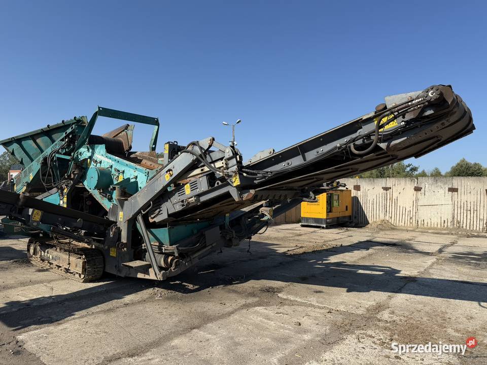 Przesiewacz Powerscreen Warrior 600 Zator