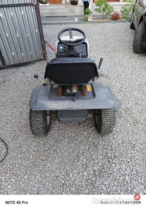 Traktorek kosiarka mtd white