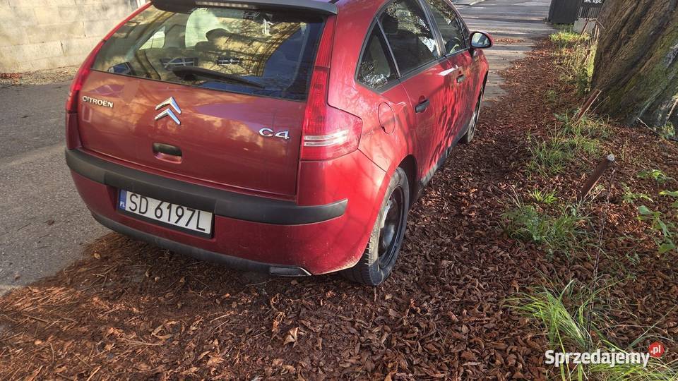 Citroen c4 16HDI welurowa tapicerka Cieszyn