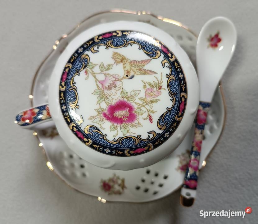 Porcelanowy chiński zaparzacz do herbaty opolskie Opole
