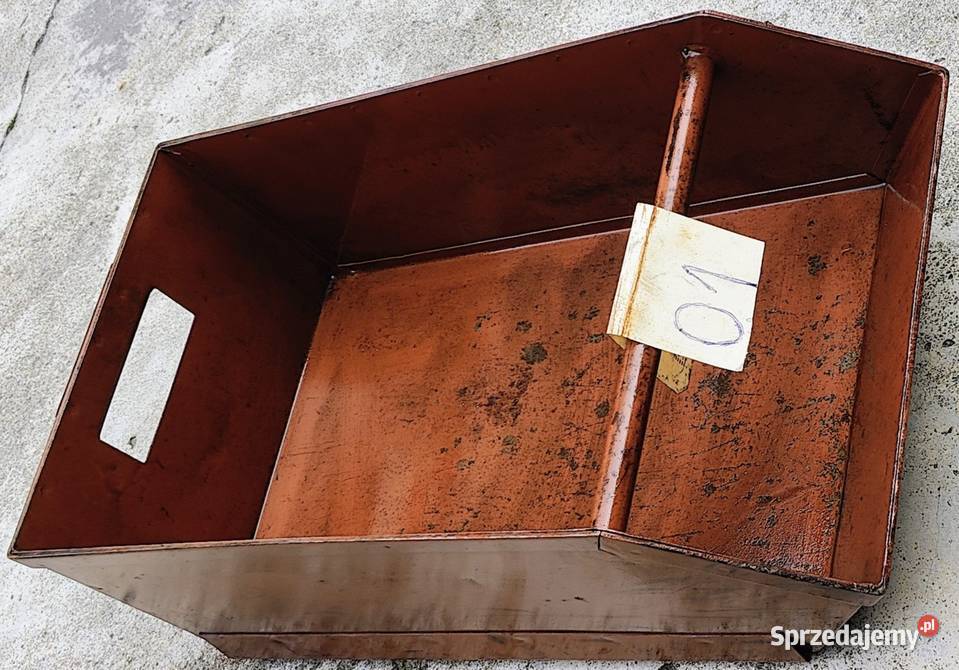 SKRZYNKA POJEMNIK MAGAZYNOWY METALOWY STALOWY Inowrocław