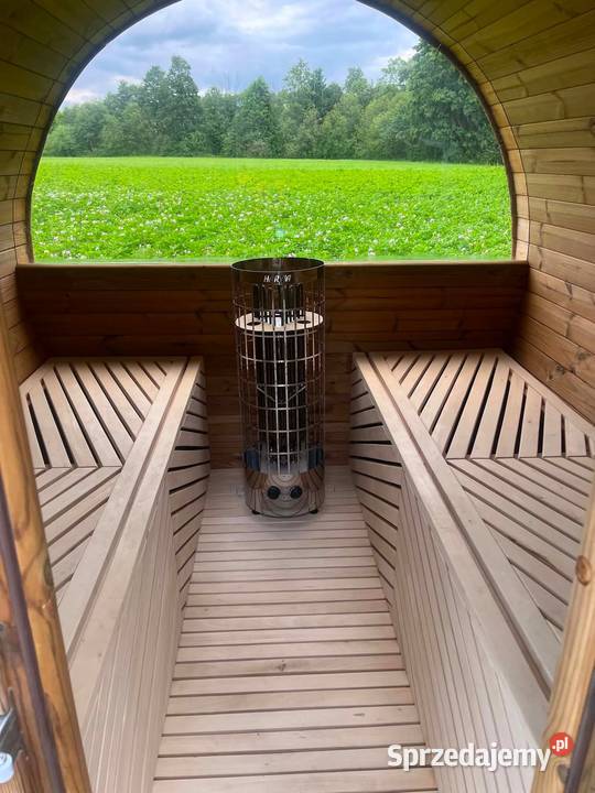 Ręki Sauna ogrodowa 25 m z piecem elektrycznym Zakopane