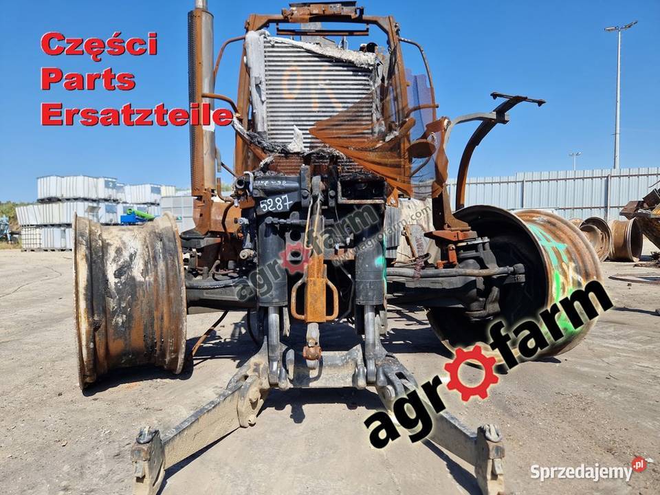 Holland T7050 części skrzynia biegów silnik Byków