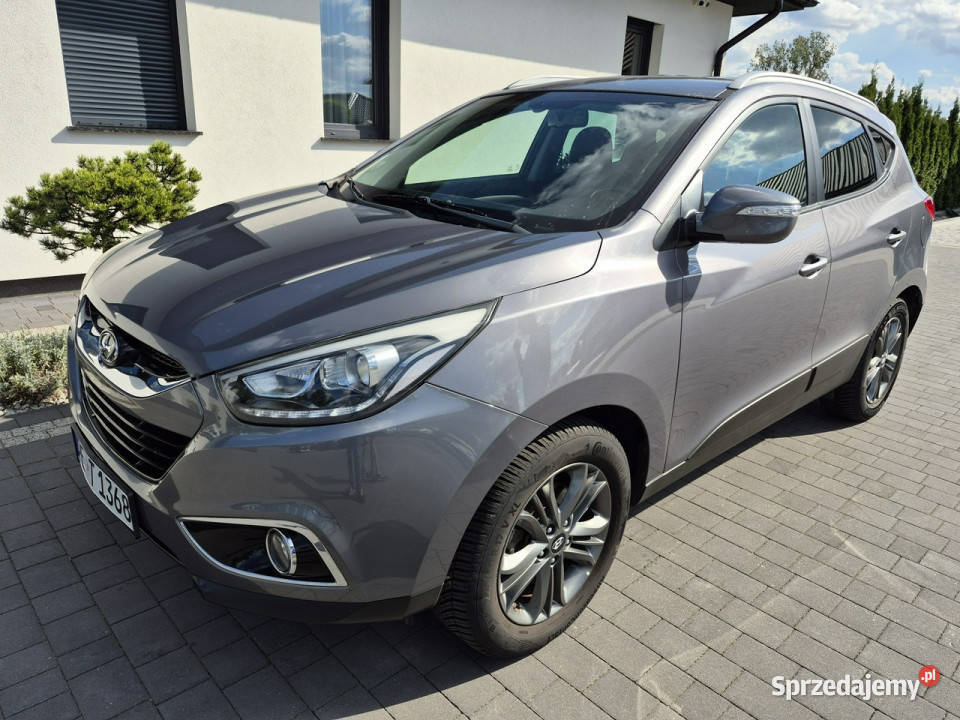 Hyundai ix35 climatronic kamera navigacja grzane szary ix35 Drelów