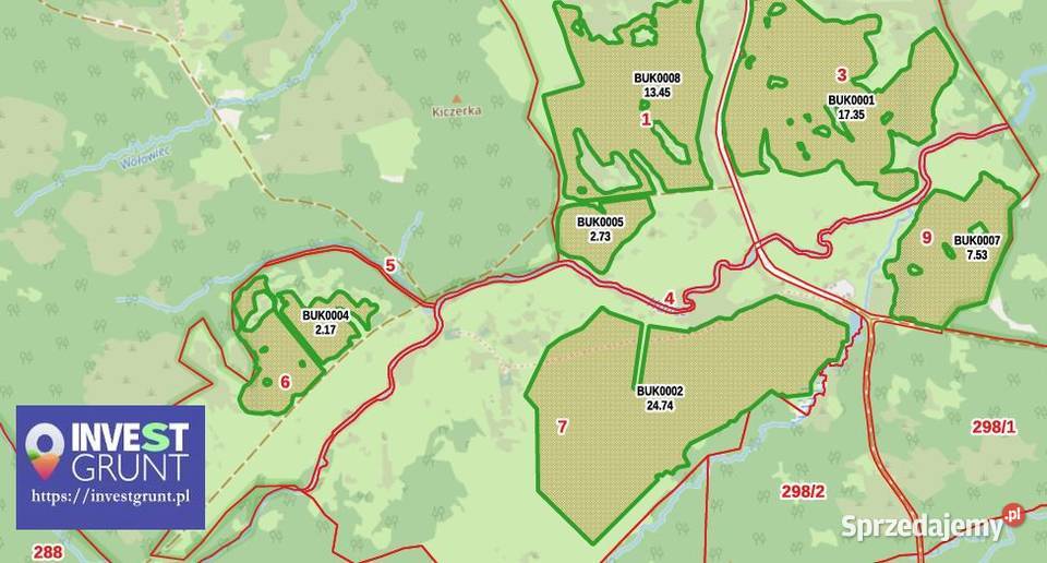 14642 ha przetarg na dzierżawę gruntów rolnych 1464200m2 Bukowiec