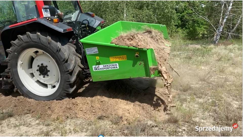 Skrzynia Transportowa Tuz Wywrot Hydrauliczny Sanok