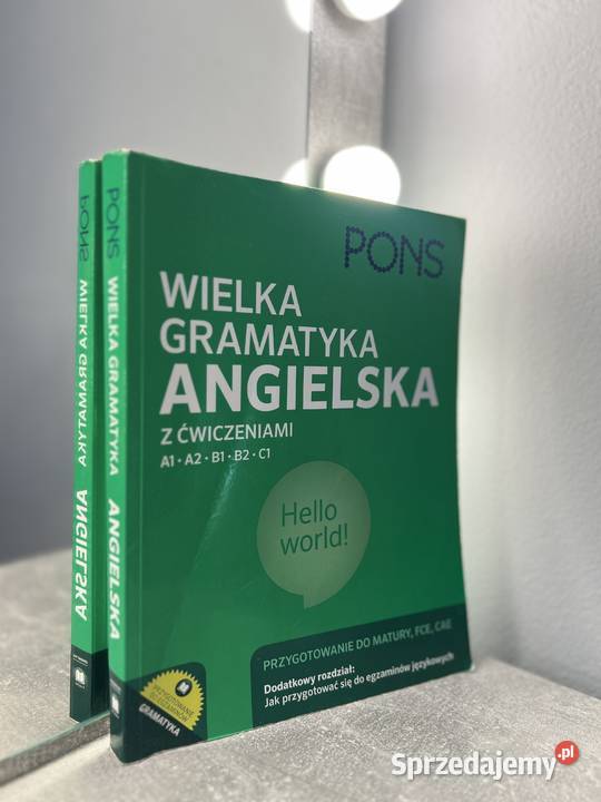 Wielka gramatyka angielska z ćwiczeniami A1 A2 angielski Jasło