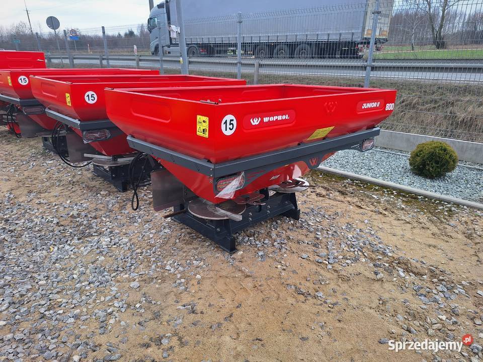 Rozsiewacz nawozu Woprol Junior 800 Amazone Kuhn Łuków