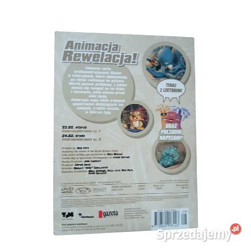 Zwierzo zwierzenia cz 1 i 2 Płyta DVD DVD i Blu-ray sprzedam
