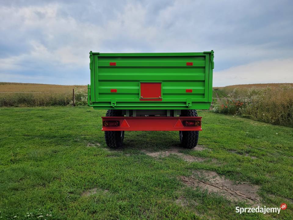 Przyczepa wywrotka jednoosiowa