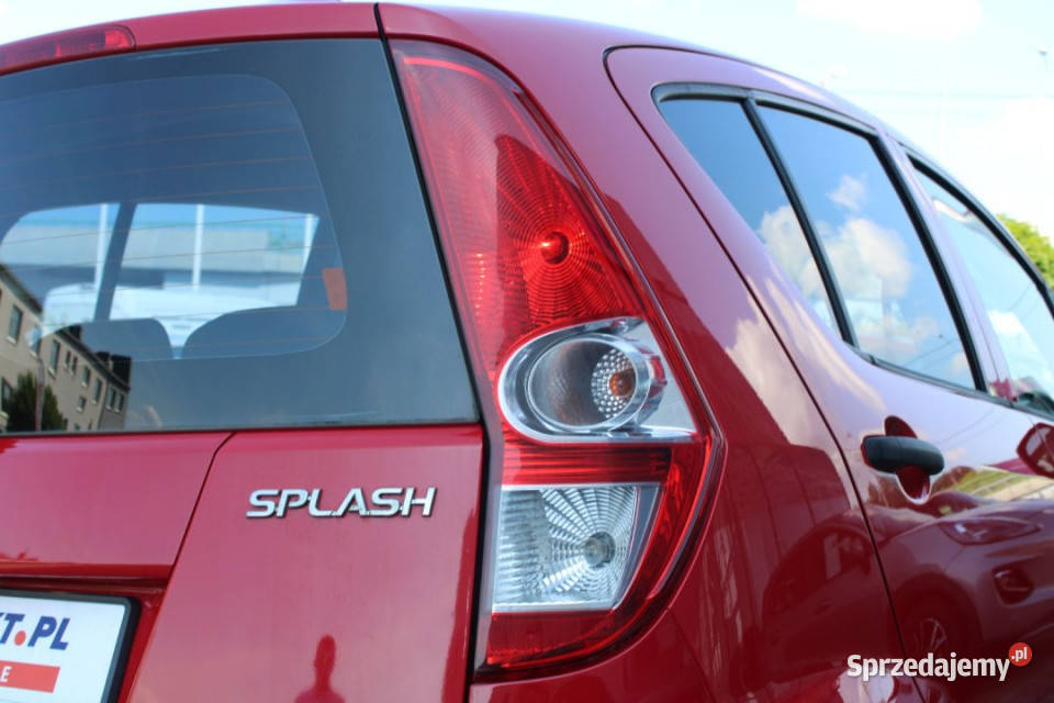 SUZUKI Splash 2012r Salon Polska Klimatyzacja 68KM
