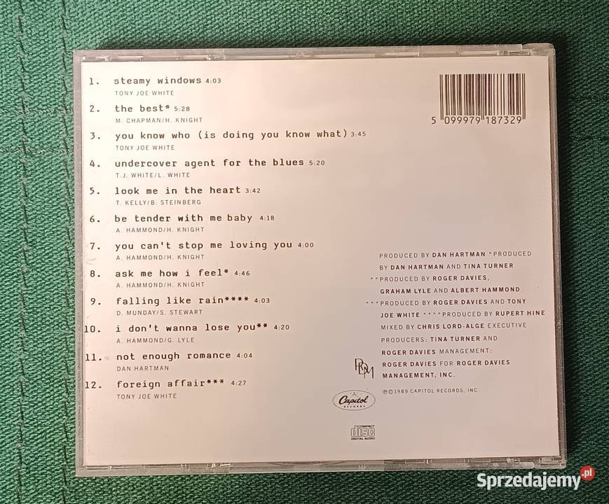 Tina Turner Foreign Affair Zbylitowska Góra sprzedam