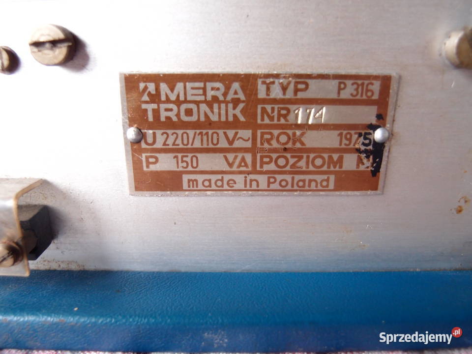 Zasilacz napięcia 050V 01A Regulator napięcia sprzedam