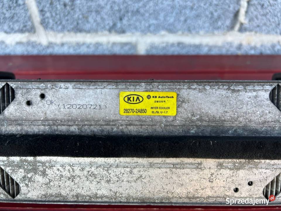 Intercooler Hyundai ix35 Kia Sportage III 17 osobowe