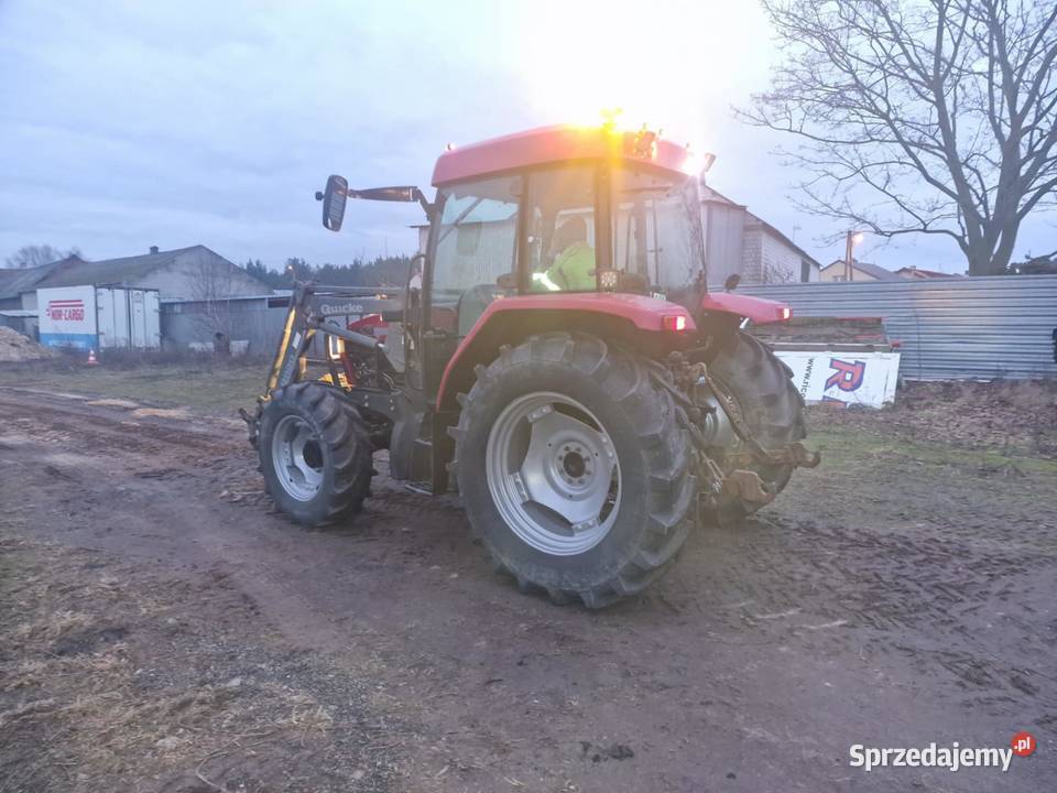 Okazja ciągnik rolniczy z turem Case cx80 quicke Rolnictwo wielkopolskie Wyrzysk