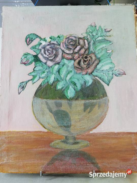 olej na płótnie bez oprawy Lublin