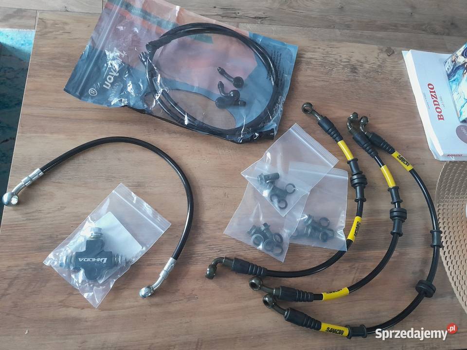 Przewody hamulcowe motocyklowe suzuki honda Przewody hamulcowe Rawicz