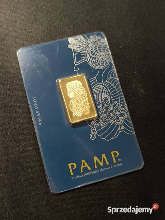 Sztabka złota PAMP 10g Oława