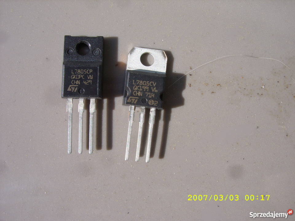 Stabilizatory 7805 7806 7808 7824 nieuzywane Wołów