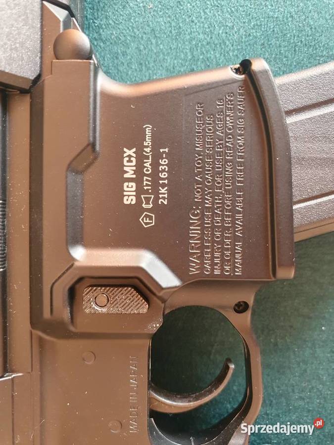 Karabinek wiatrowy Sig Sauer MCX 45 mm Staszów