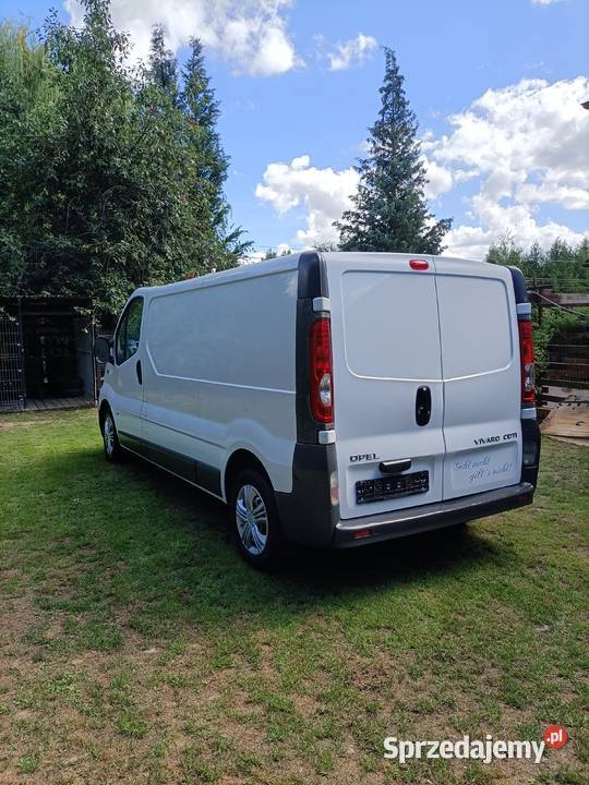 OPEL VIVARO 20 CDTI LONG klimatyzacja EURO5 Gorzów Wielkopolski