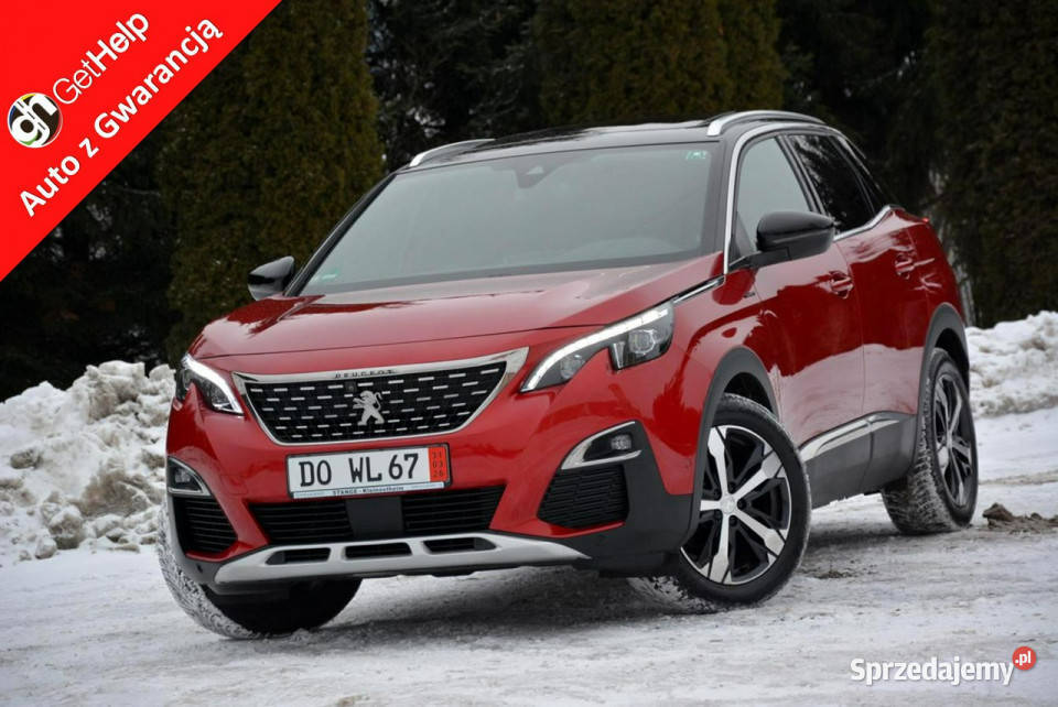Peugeot 3008 GTLine Grip Control Skóry Nappa nieuszkodzony Ostrów Mazowiecka