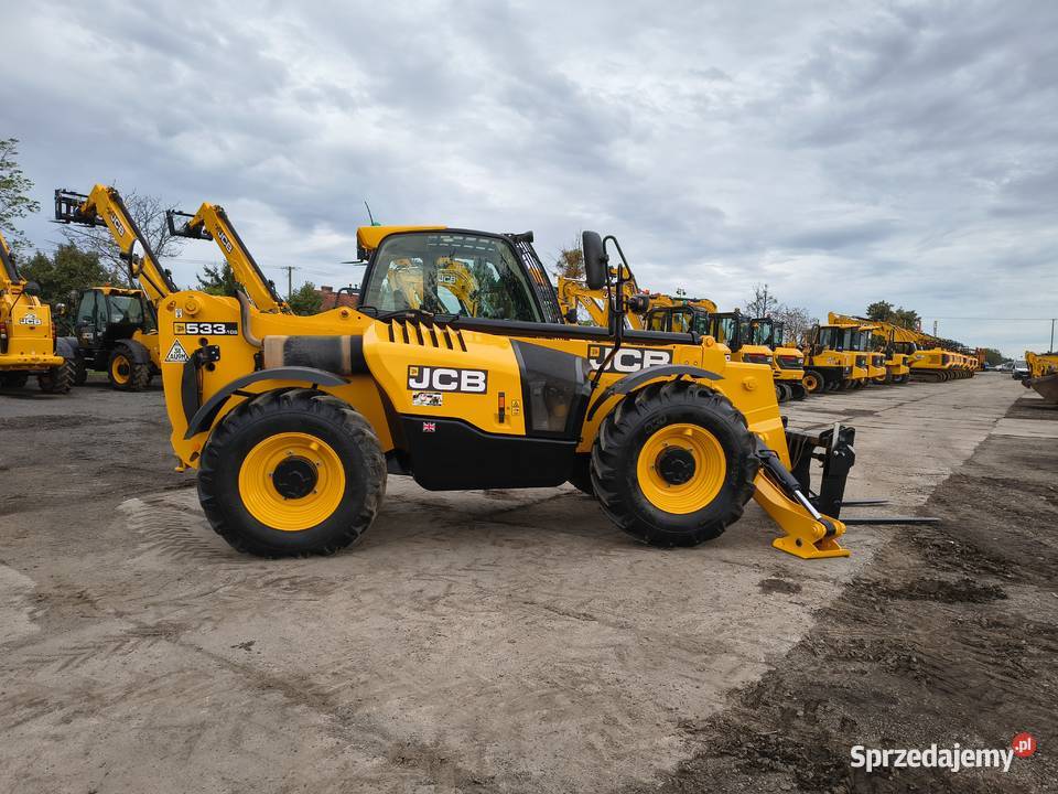 ŁADOWARKA TELESKOPOWA JCB 533105 2018R MANITOU Krotoszyn