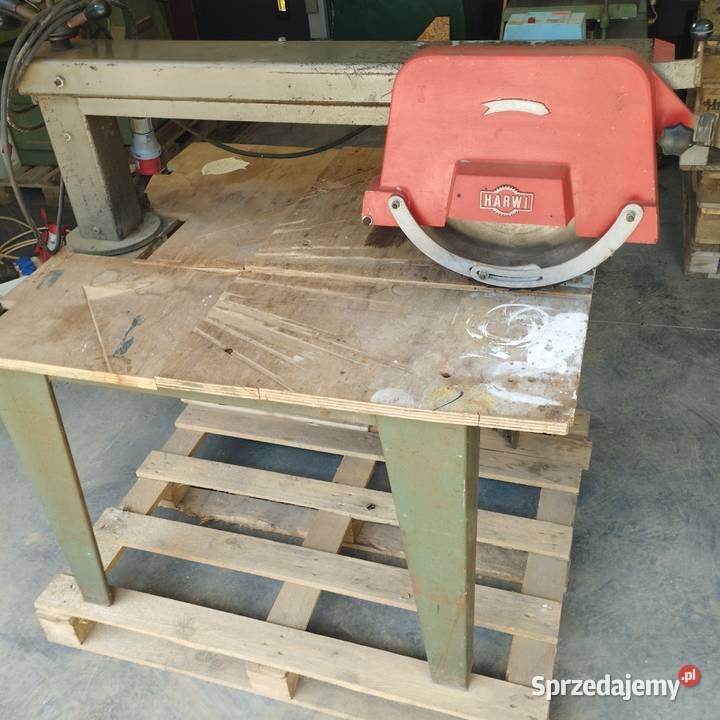 Piła radialna Harwi Silnik 22 kw 380 volt Pozostałe