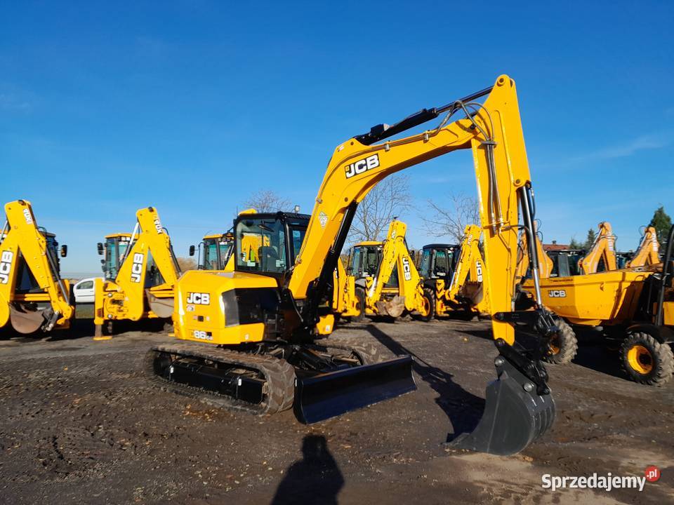 JCB 86C2 2022R KOPARKA 8 TON CAT VOLVO KUBOTA Krotoszyn