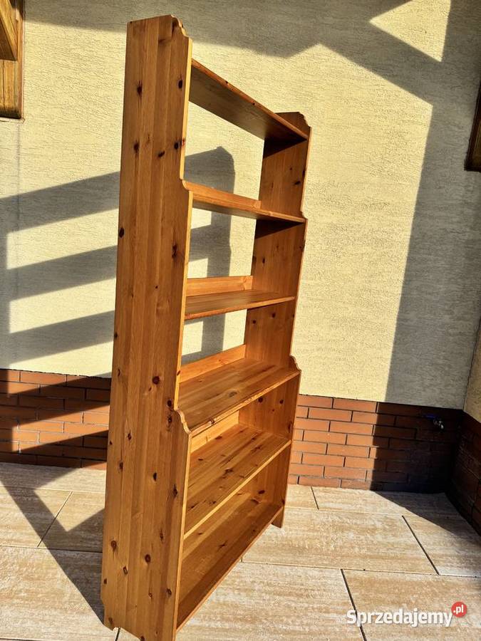Regał drewniany Ikea Leksvik półki biblioteczka mazowieckie Garwolin