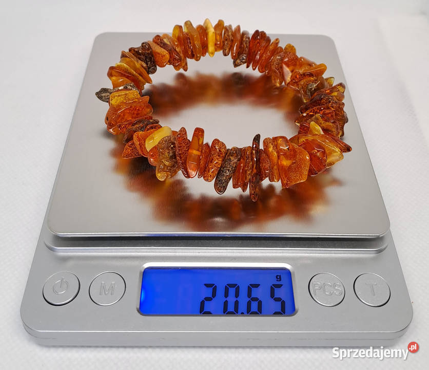 Bransoletka z bursztynu bursztyn bałtycki Warszawa