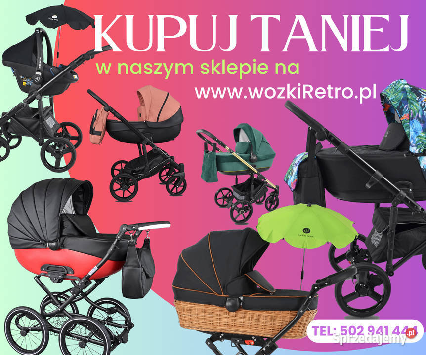 HIT Wózek Dziecięcy Cavo Premium 3w1 biały