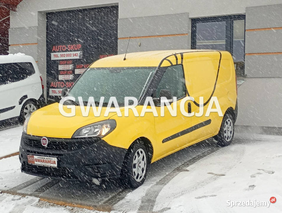 Fiat Doblo wersja długa long komputer pokładowy Samochody dostawcze śląskie Chełm Śląski