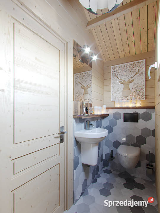 Domek drewniany 35m2 bez pozwolenia na działkę Elbląg