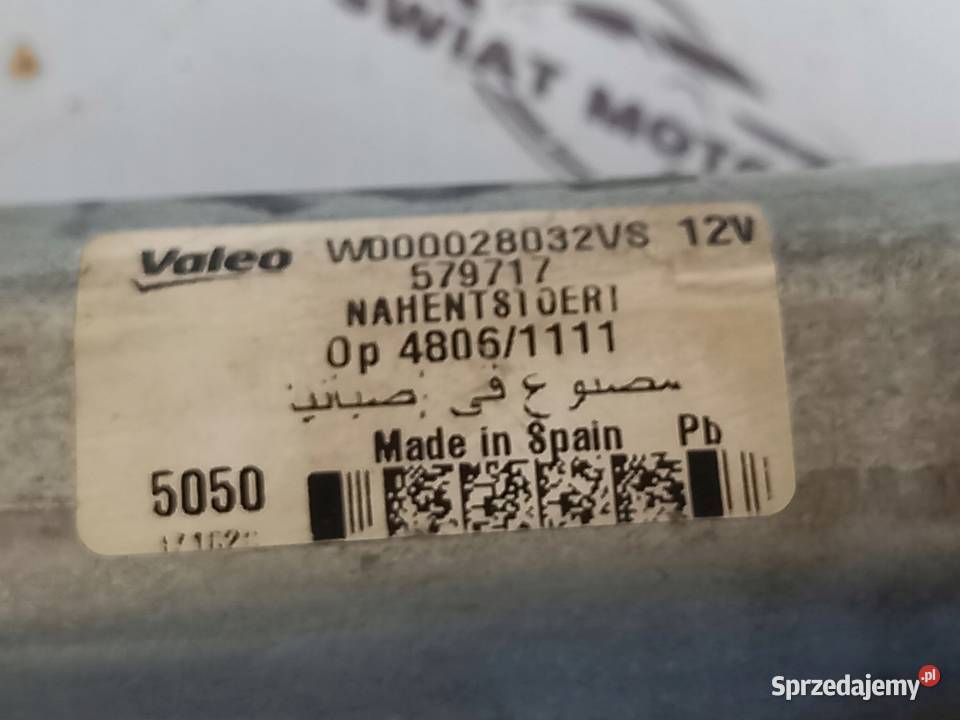 AUDI A1 I 8X silniczek wycieraczki tył osobowe Kielce