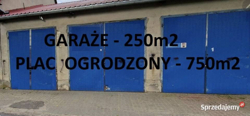 Do wynajęcia sprzedaży Gdańska 2B garaże hala Strzelce Krajeńskie sprzedam