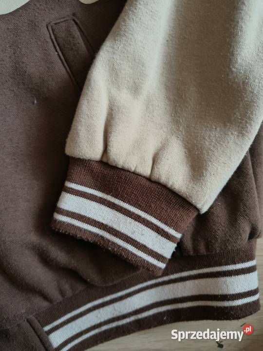 Bluza Bershka brązowo kremiwa Gdańsk sprzedam